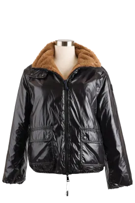 Adoxe Reversible Faux Fur Jacket