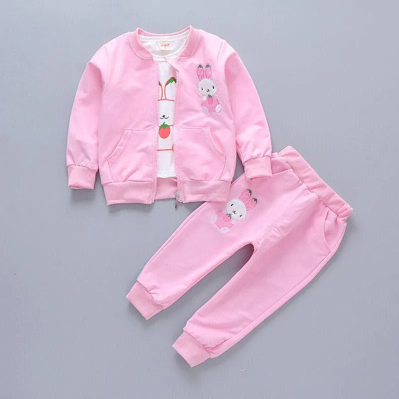 Children's Hoodie Casual Pants Suit