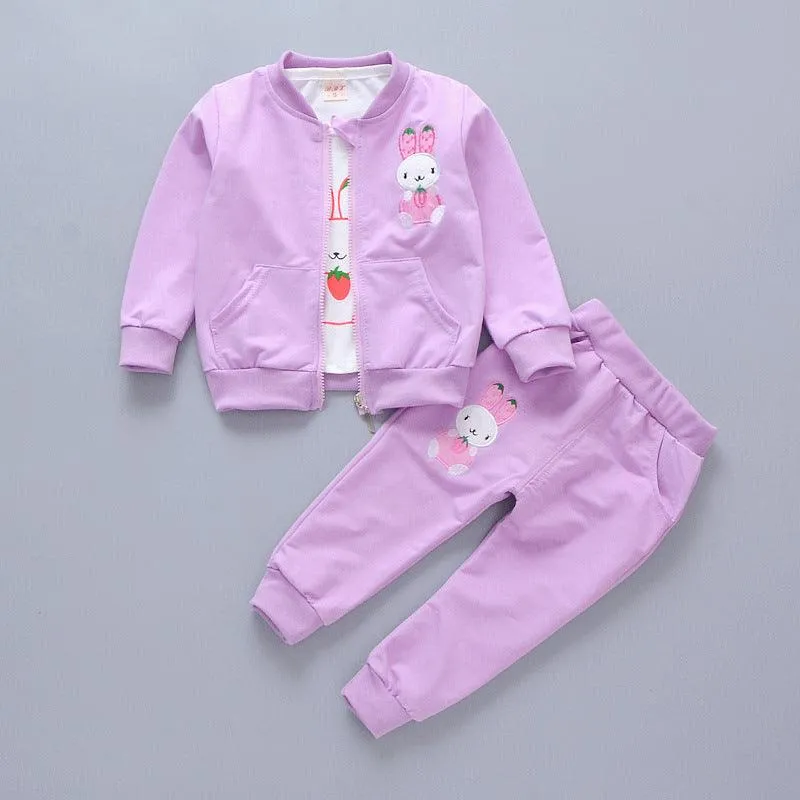 Children's Hoodie Casual Pants Suit