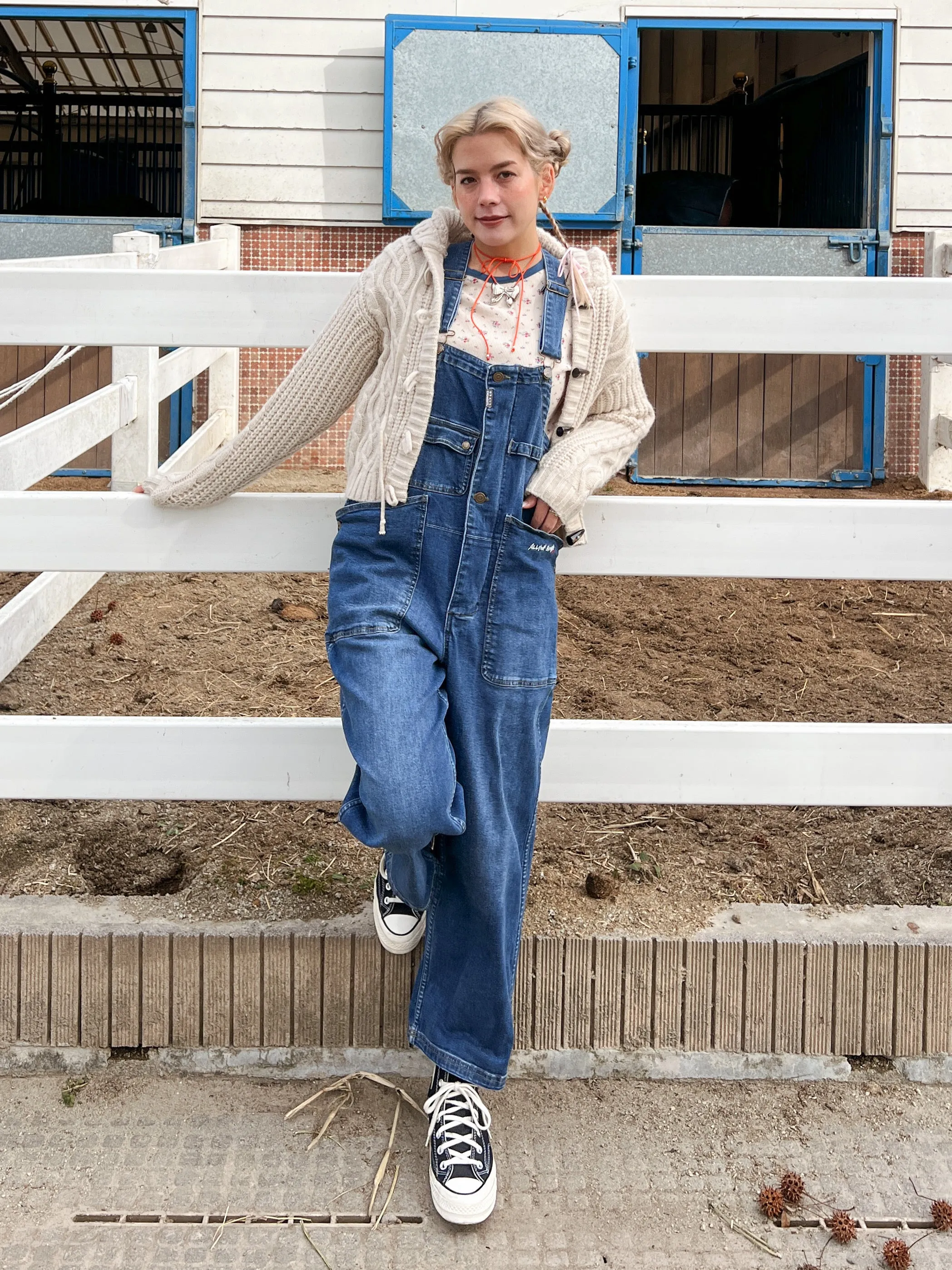 Daily Cable Knit Cardigan