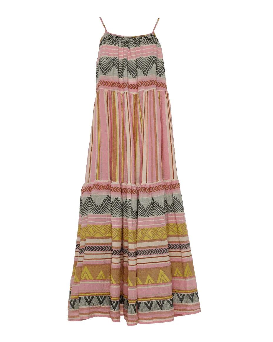 Devotion twins Plaka dress in Pink Multi