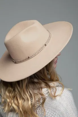 Dutton Wool Panama Hat Beige