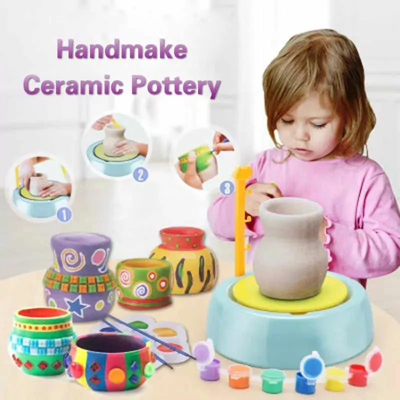 Pottery Wheel Handicraft Painting Kit