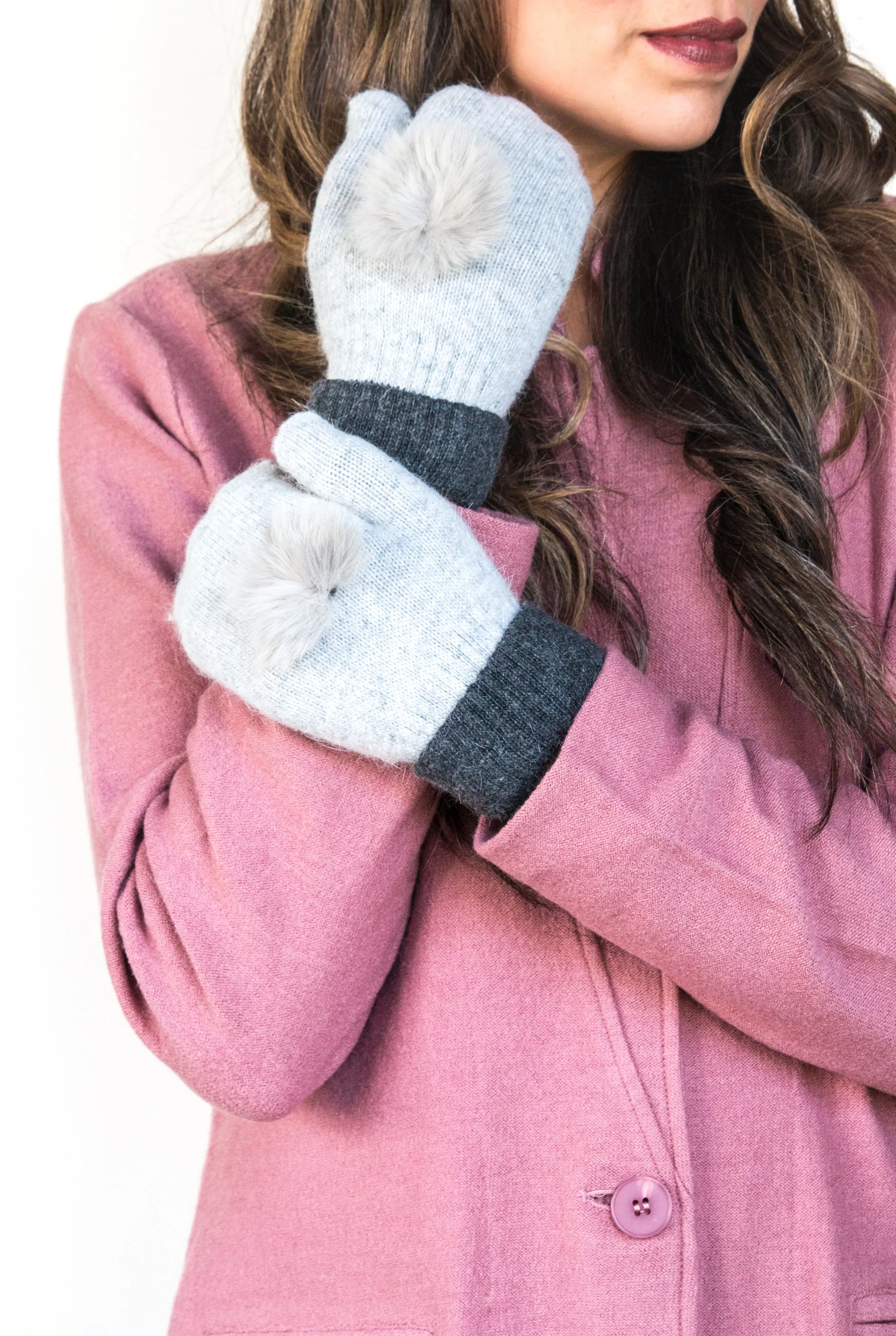 Wool Blend Mittens | 7 Colors